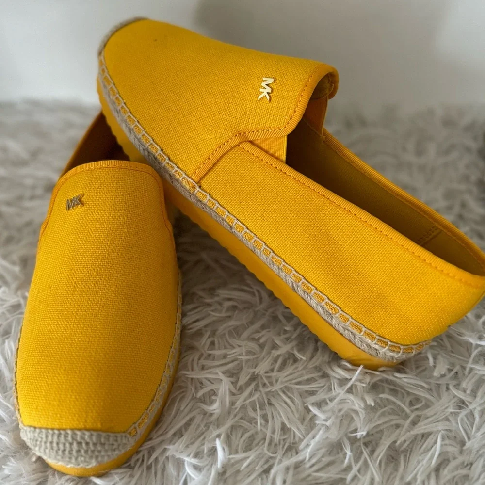 MICHAEL Michael Kors Hastings Slip On Espadrilles Dopamine